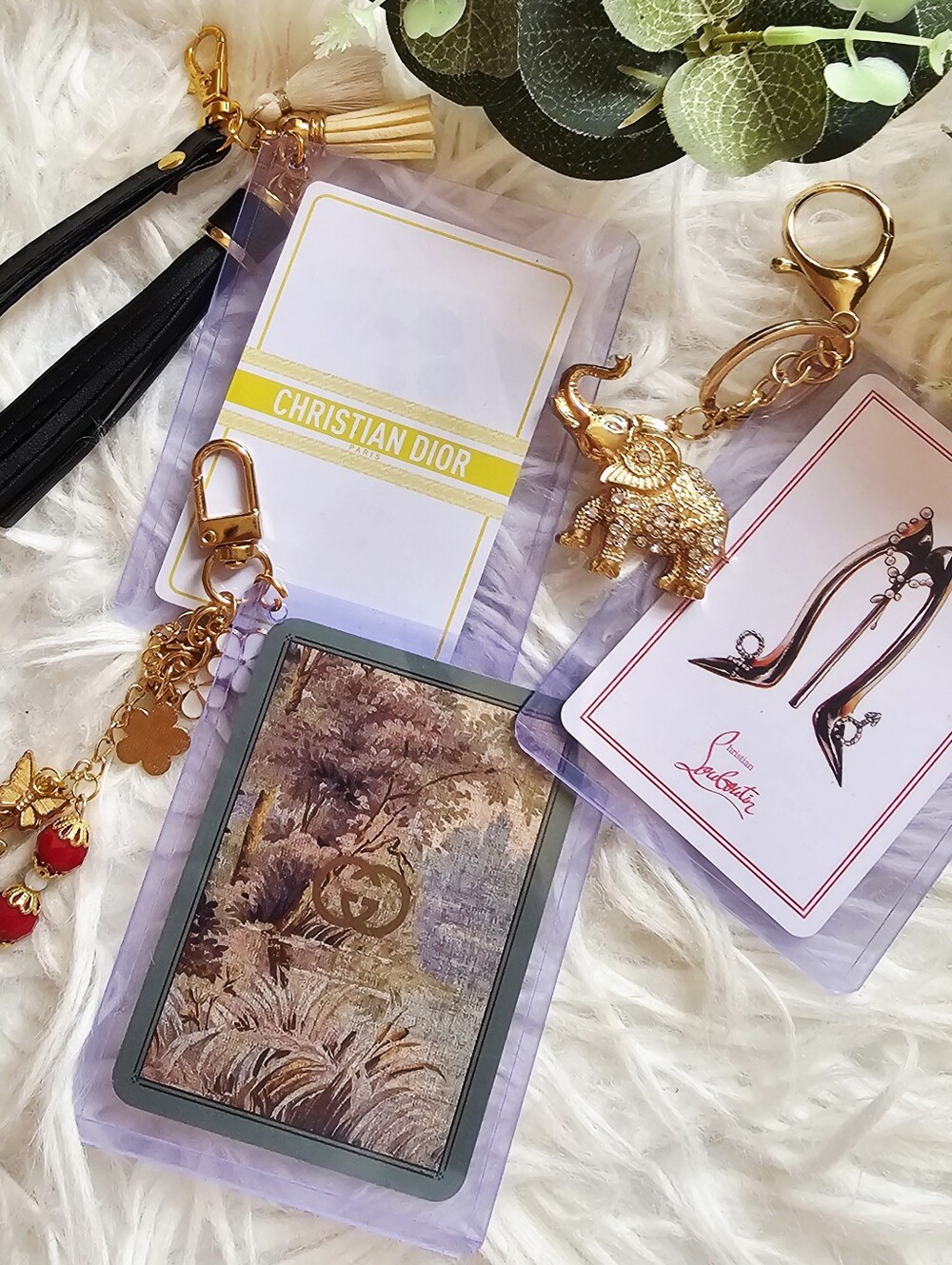 Luxury Playcards Bagcharms: PICK 1